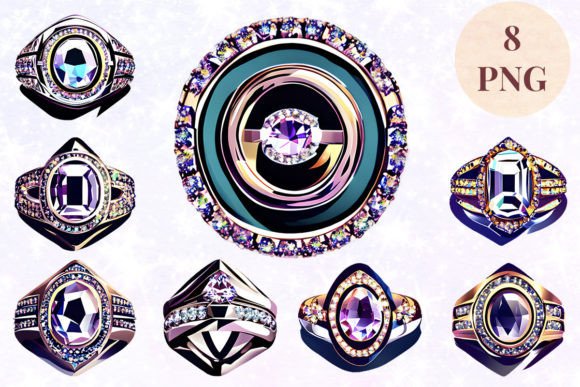 Evaluating Wedding Ring 21 Clipart PNG for Versatile Creative Projects