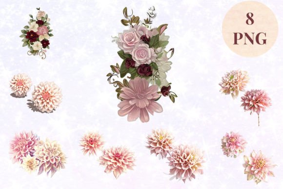 Flowers Floral 18 Clipart PNG: Elevate Your Visual Design