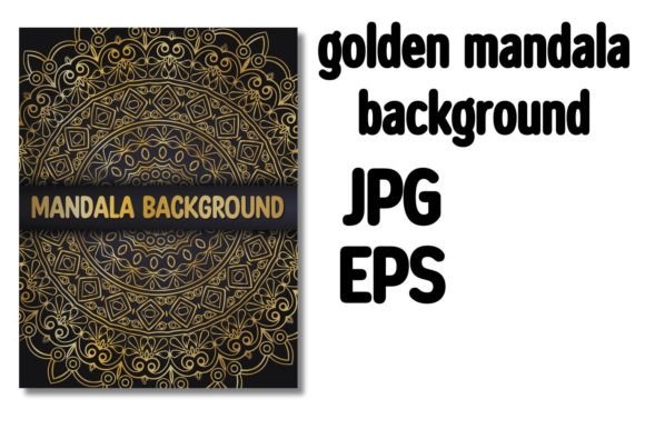 Luxury Golden Mandala Background Design