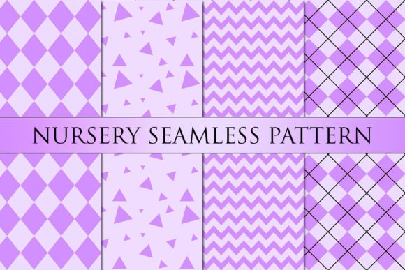 Nursery Seamless Pattern: Creative Digital Papers for Any Project