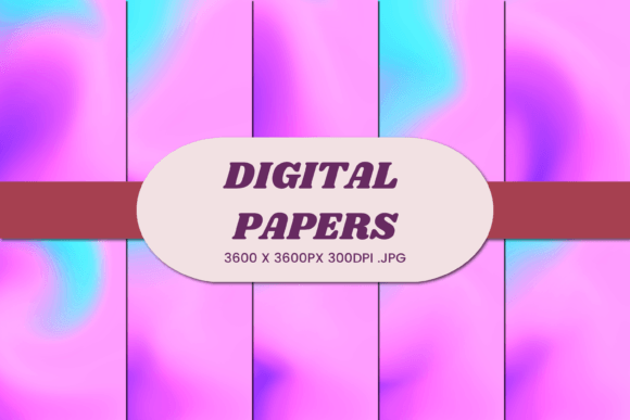 Pastel Gradient Liquid 1 Digital Paper: The Ultimate Solution for Creative Business Projects