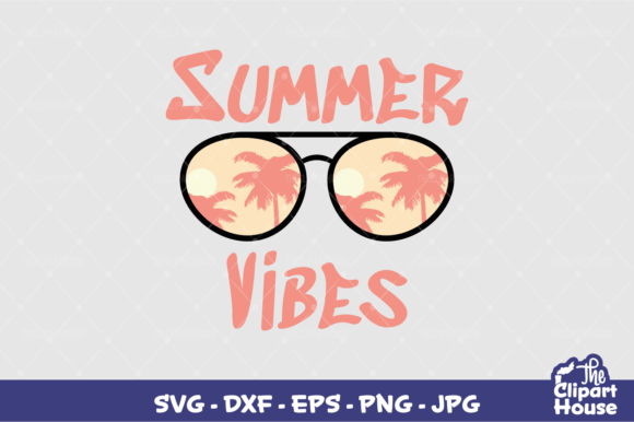 Summer Vibes Glasses: Your Ultimate Summer Design Asset