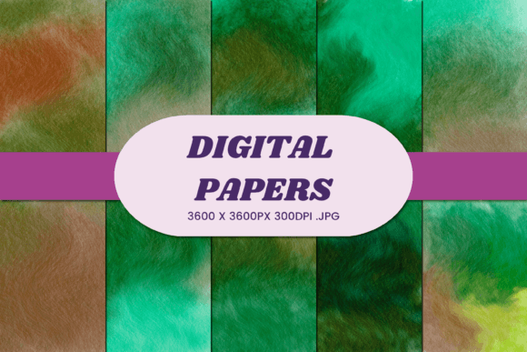 The Strategic Advantage of Watercolor Abstract 58 Digital Paper in Modern Creative Economies
