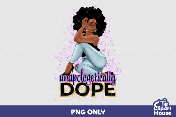 Unapologetically Black Woman Design