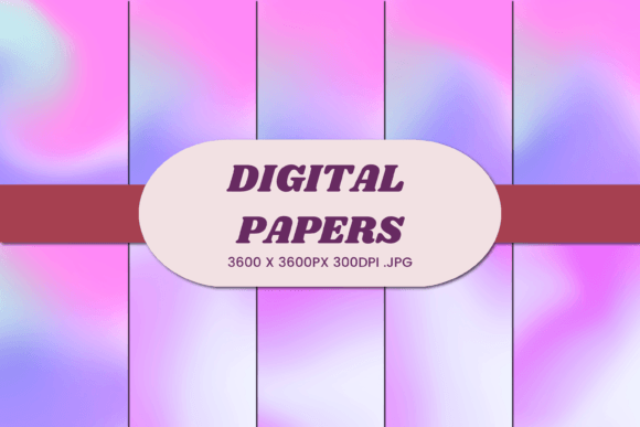 Unlocking Creativity with Pastel Gradient Liquid 7: The Ultimate Digital Paper for Modern Business and Crafting