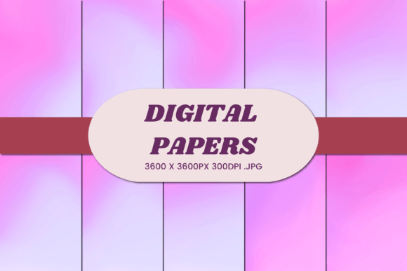 Unlocking Creativity with Pastel Gradient Liquid 9 Digital Paper