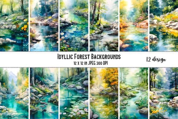 Watercolor Forest Scrapbook Backgrounds: Elevating Your Projects Without the Common Pitfalls