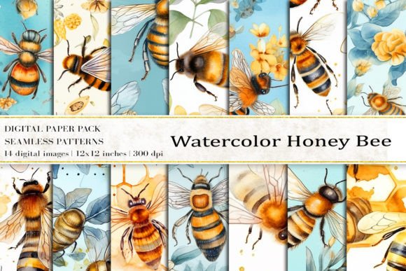 Watercolor Honey Bee Digital Papers: A Practical Guide for Creative Workflows