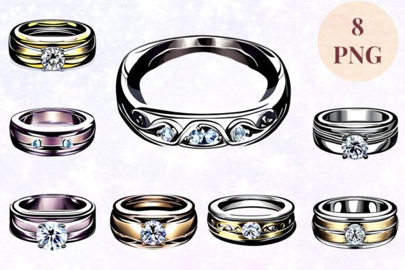 Wedding Ring 46 Clipart PNG: A Comprehensive Evaluation for Digital Projects