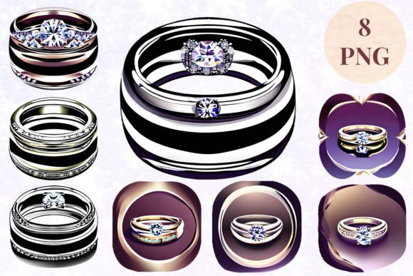 Wedding Ring 73 Clipart PNG: A Versatile Digital Asset for Modern Creators